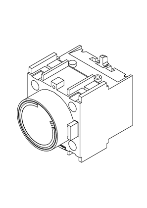 的映像 TeSys D - TeSys_CONTACTS BLOCK - 3D CAD