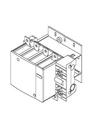 的映像 TeSys F - TeSys F 1504 contactor - 3D CAD