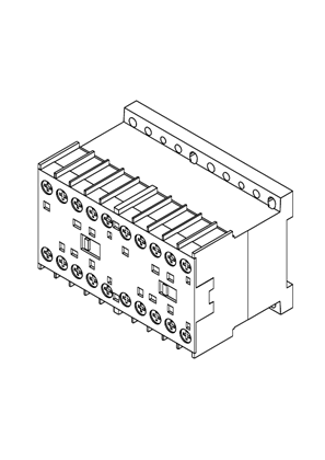 的映像 TeSys k - REVERSING CONTACTOR - 3D CAD