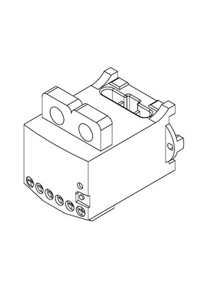 的映像 TeSys LT47 - Electronic over current relays - 3D CAD