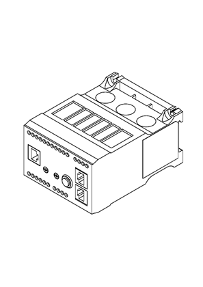 的映像 TeSys T - Motor management system TeSys T, Ethernet motor management, Ethernet relay - 3D CAD