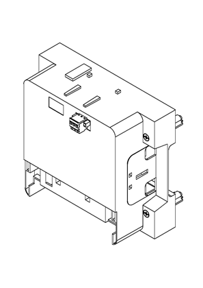 的映像 TeSys G - Control Module 200-500V STD 3P G620 - 3D CAD