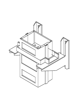 的映像 Canalis - KSB - BOTTOM SUPPORT FOR RISER 1000A - 3D CAD