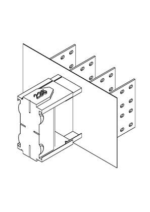 Imagem de CANALIS KT 4X2500AL FEED UNIT ER N1 RAL7035 - 3D CAD