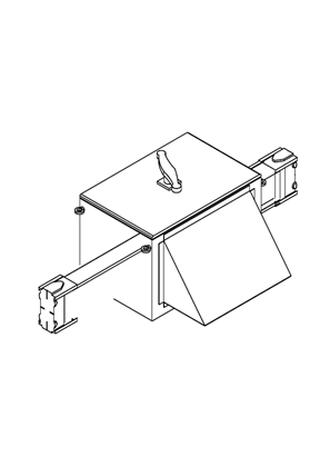Kujutis CANALIS KT 4X2500AL ISOLATOR UNIT INV VW R - 3D CAD