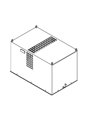 的映像 ClimaSys CU - Cooling unit roof of enclosure 2900 to 3800W - 3D CAD