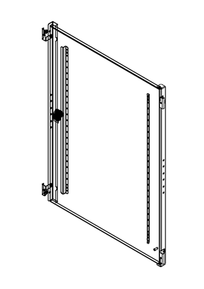 的映像 PanelSeT S3D CRN S3X - H800xW600 - Internal door - 3D CAD