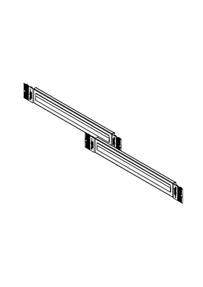 Image of Spacial SF-SM - 2 Plinth side pan brush 100x800 - 3D CAD