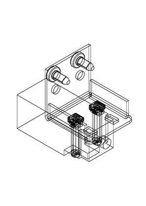 Imagen de PanelSeT SFN - Door switch - 3D CAD