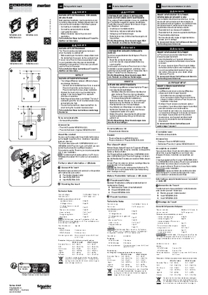 Bild von Relais-Schalt-Einsatz, MEG516x-0000, Installationsanleitung, de
