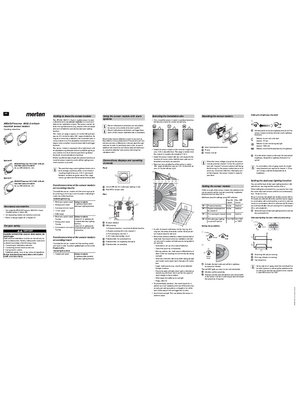 Image of ARGUS Presence 180/2.2 m flush-mounted sensor module-User Guide