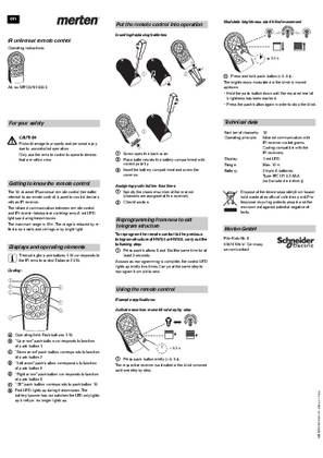 ภาพของ IR universal remote control-User Guide