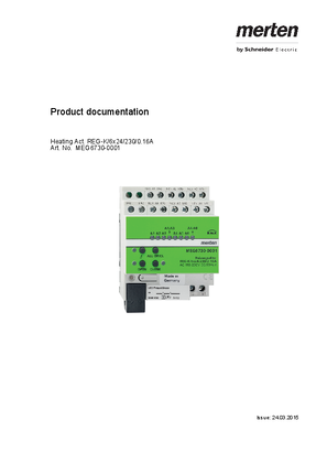 Obraz SW: KNX Heating actuator