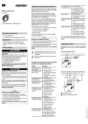Image of Blind control insert-User Guide
