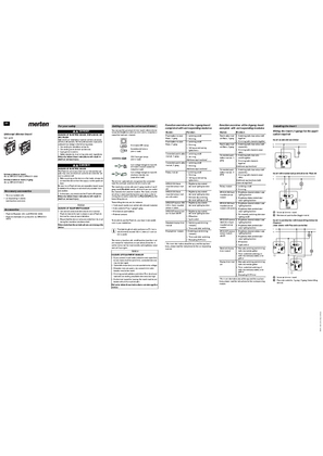 Image of Universal dimmer insert-User Guide