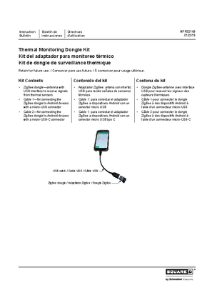 Image of Thermal Monitoring Dongle Kit Installation Instructions