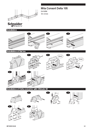 Image of Mita Consort Delta 105 Installation guide