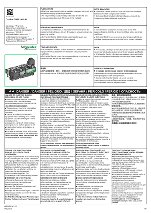 Image de ComPact NSX100-250 - Déclencheurs MicroLogic 7 - Notice de montage