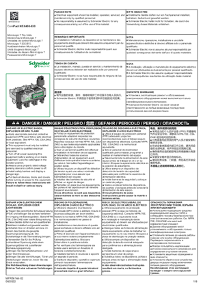 Image of ComPact NSX400-630 - MicroLogic 7 Trip Units - Instruction Sheet