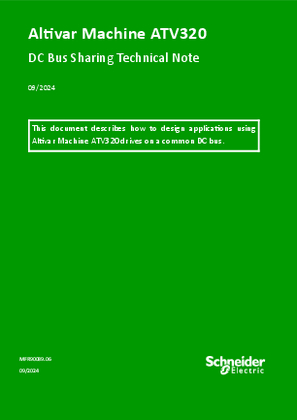 Image of Altivar Machine - ATV320 DC Bus Sharing - Technical Note