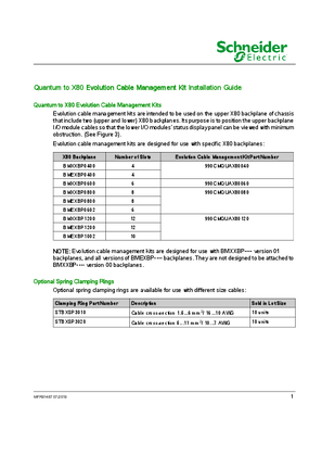 Image de Quantum to X80 Evolution Cable Management Kit Installation Guide