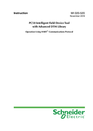 Image of PC50 Intelligent Field Device Tool with Advanced DTM Library Operation Using HART Communications Protocol
