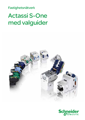Bild av Actassi S-One med valguider