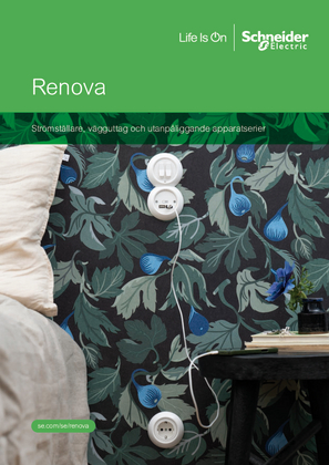 Bild av Renova strömställare och vägguttag katalog