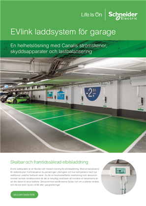 Bild av EVlink laddsystem för garage
