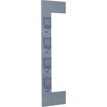 Image of MP4200C : Meter accessory, MP Meter-Pak, customer cover, for 200A 4 ganged meter