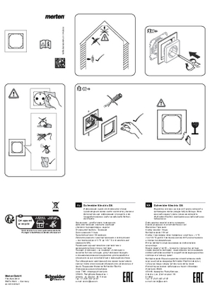Bild von Glass frame, Instruction sheet