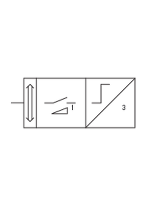 的映像 KNX MTN6003-0013 Wiring/Symbol -2D CAD Drawing