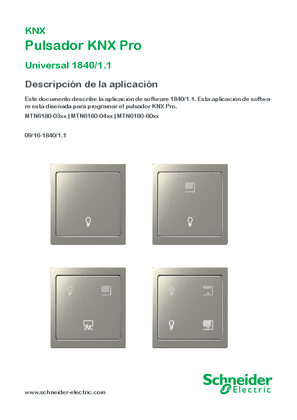 Mtn6180 6051 Knx Push Button Pro Champagne Metallic System Design Schneider Electric Global