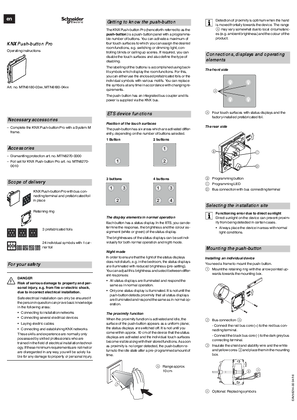 的映像 KNX- System M Push-button Pro-Operating instructions (EN)