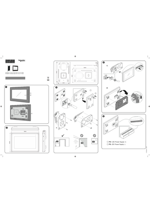 Εικόνα του SpaceLogic KNX Touch IP 7 - Φύλλο οδηγιών