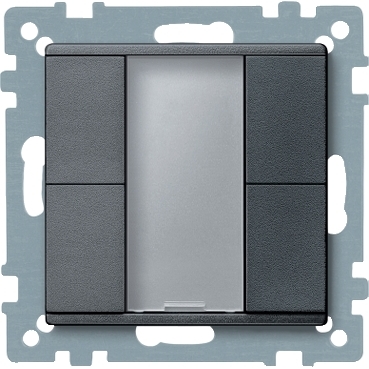 的映像 MTN627614 : M系列4键智能面板带耦合器（烟灰色）