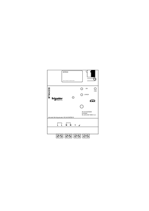 的映像 KNX MTN649350 Dimension/Wiring/Symbol -2D CAD Drawing
