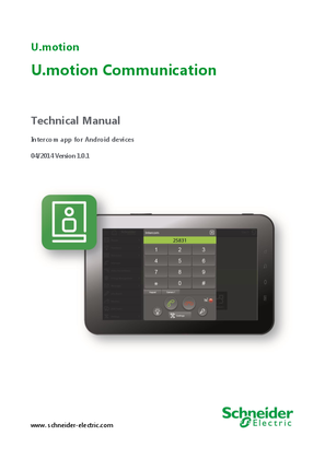 的映像 U.Motion- KNX Server + Touch Panel-App Communication (EN)