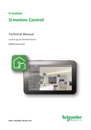 Image of U.Motion- KNX Server + Touch Panel-App Control, Android (EN)