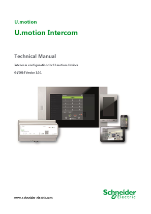 Image of U.Motion- KNX Server + Touch Panel-Intercom guide (EN)