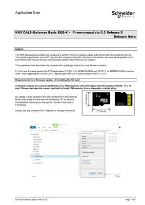 的映像 MTN6725-0003 DALI-Gateway Basic REG-K Firmware 0.3.5 for ETS Application 7312