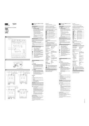 Image of SpaceLogic KNX Fan Coil 0-10 V Controller, MTN6730-0003, Installation and connection, EN