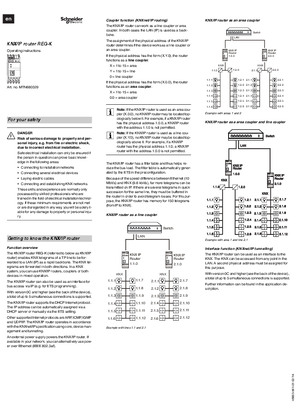的映像 KNX- IP router REG-K-Operating instructions (EN)