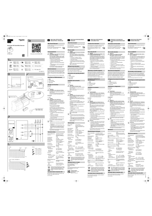 Image of SpaceLogic KNX Switch/Blind-MTN6805-0008, Installation and connection (EN)