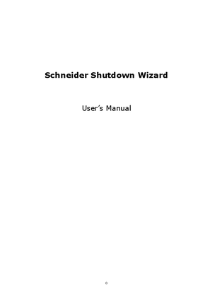 Imagen de Schneider UPS Monitoring Software