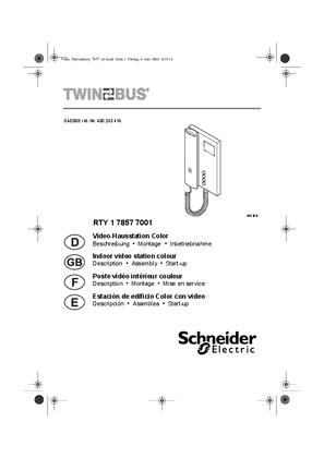 Billede af TwinBus manual RTY 17857 7001