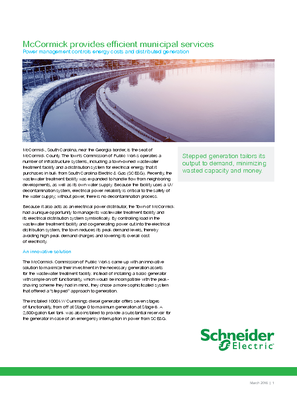 Imagen de McCormick provides efficient municipal services