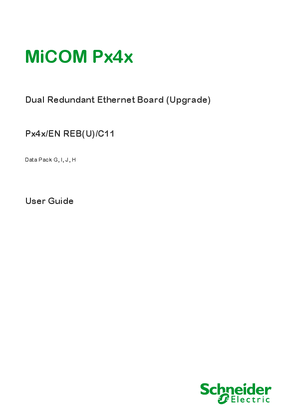 Image of MiCOM Px4x, Redundant Ethernet Board, Application Guide