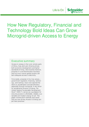 Image of Microgrid for Access to Energy