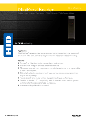 Image of MiniProx Reader